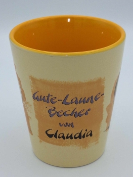 Diddl Tasse Gute-Laune-Becher von Claudia